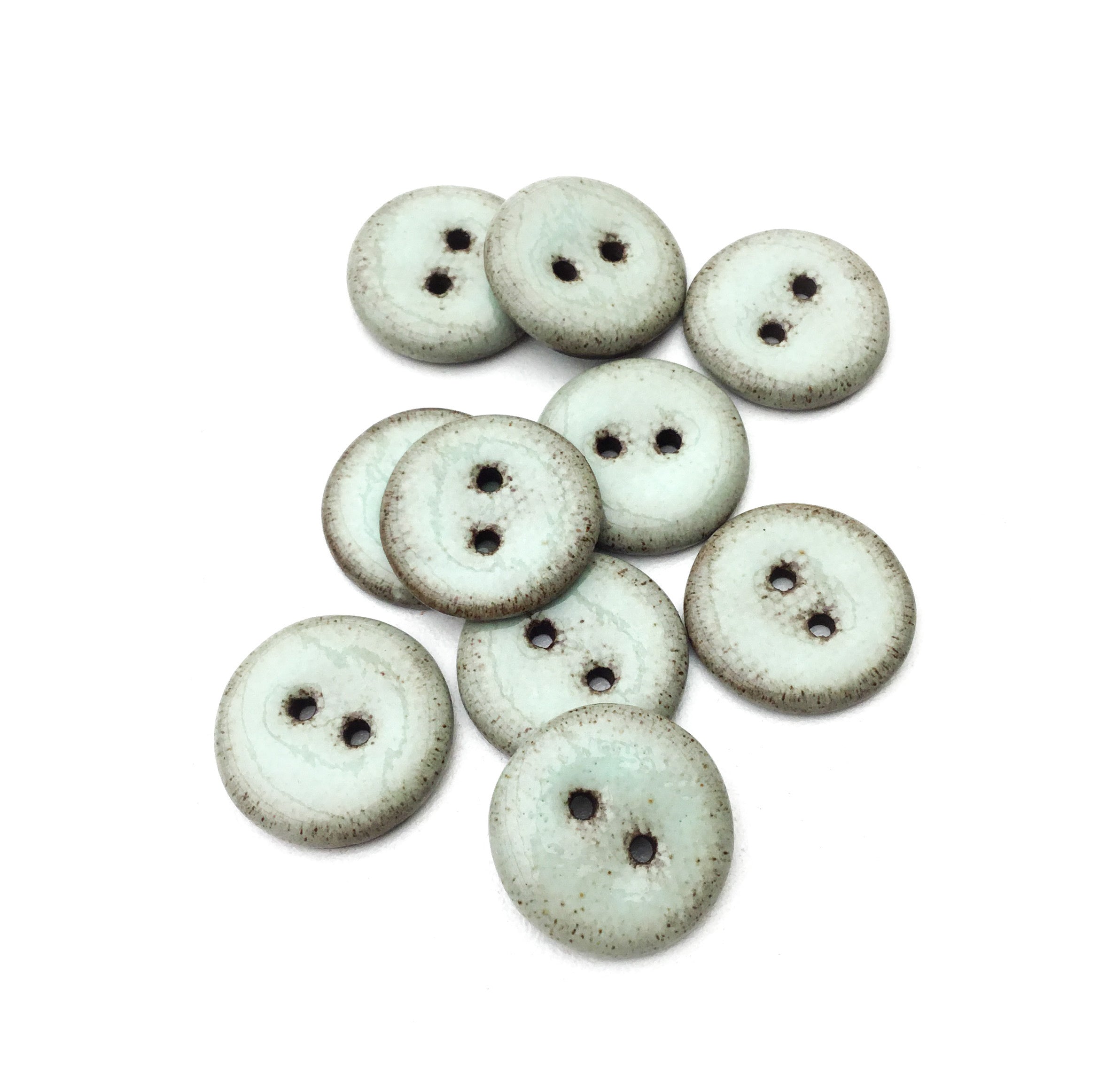 3pcs Extra Large Buttons, 3 Pcs Handmade Ceramic Buttons, Sewing Supplies  and Notions, Best Sellers Unique Flat Clay Buttons 4 Holes 