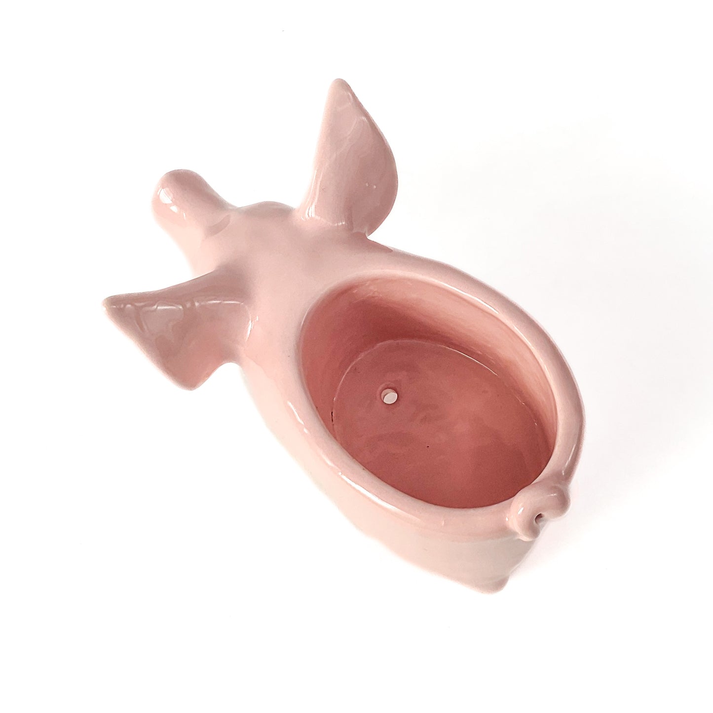 Pink Yorkshire Pig Pot