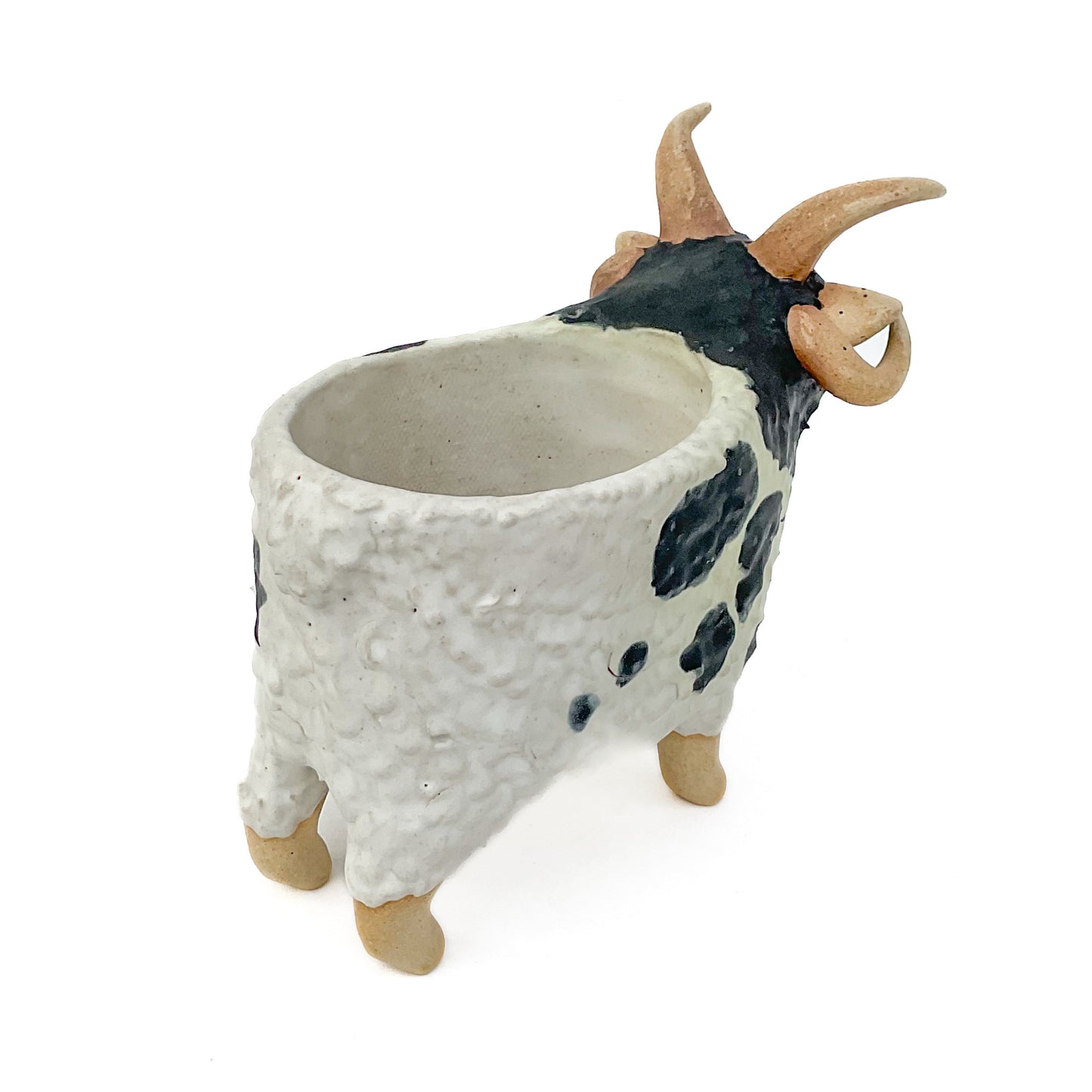 Stoneware Jacob Pot - Ceramic Sheep Planter