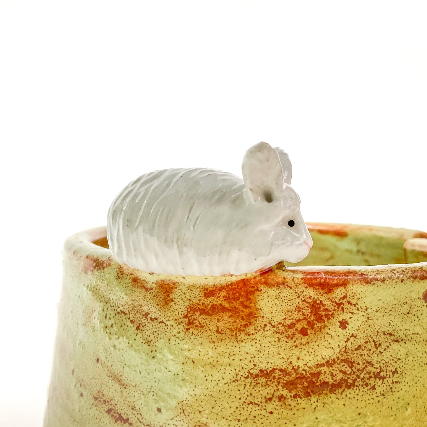 Angora Rabbit Yarn Bowl