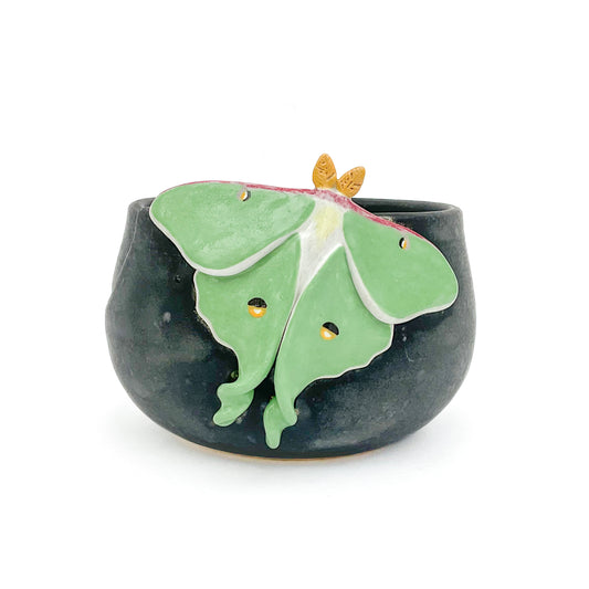 Luna Moth Yarn Bowl