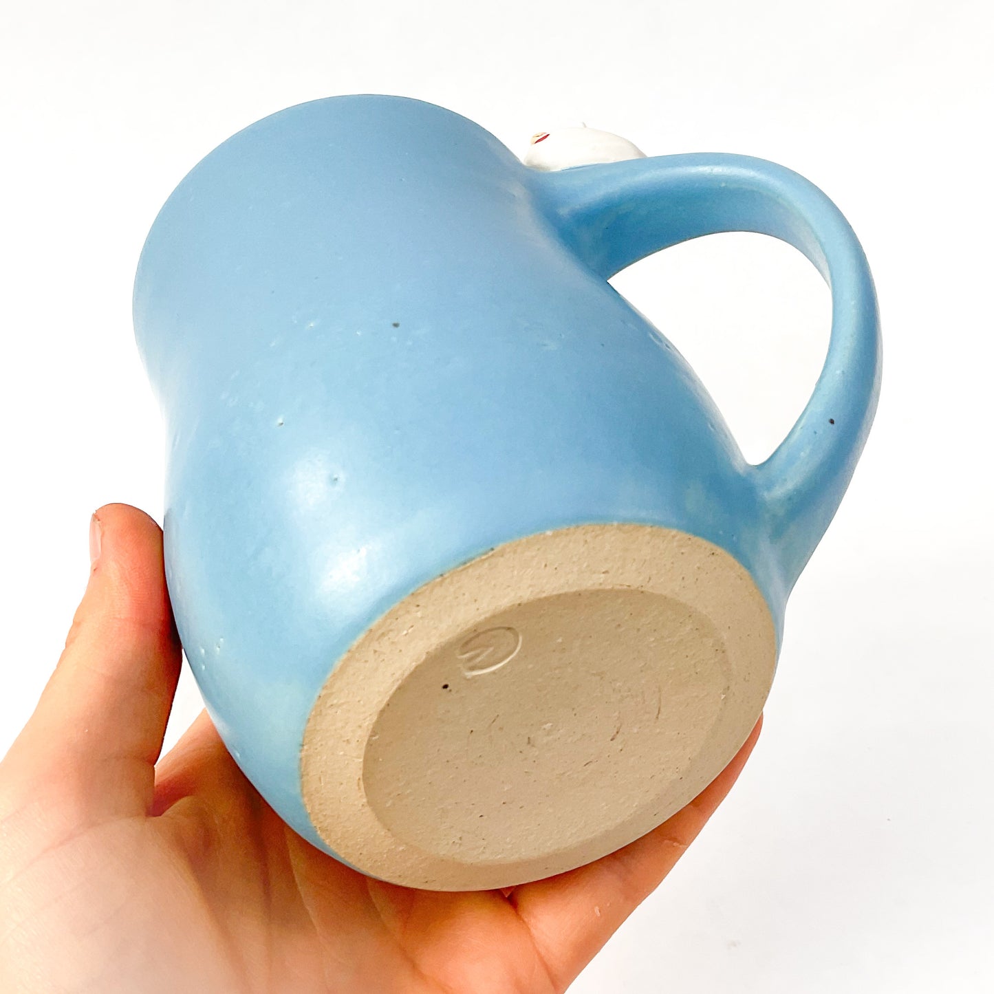 Stoneware Wooly Sheep Mug - 17 ounce Ceramic Mug