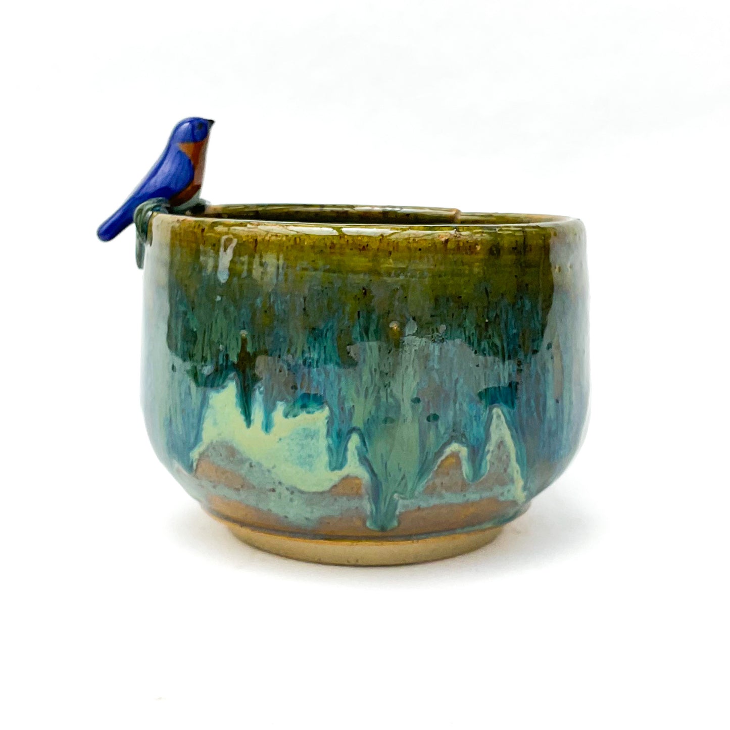 Blue Bird Yarn Bowl