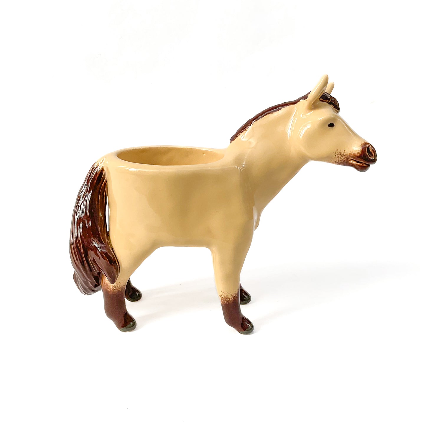 Buckskin Quarter Horse Pot