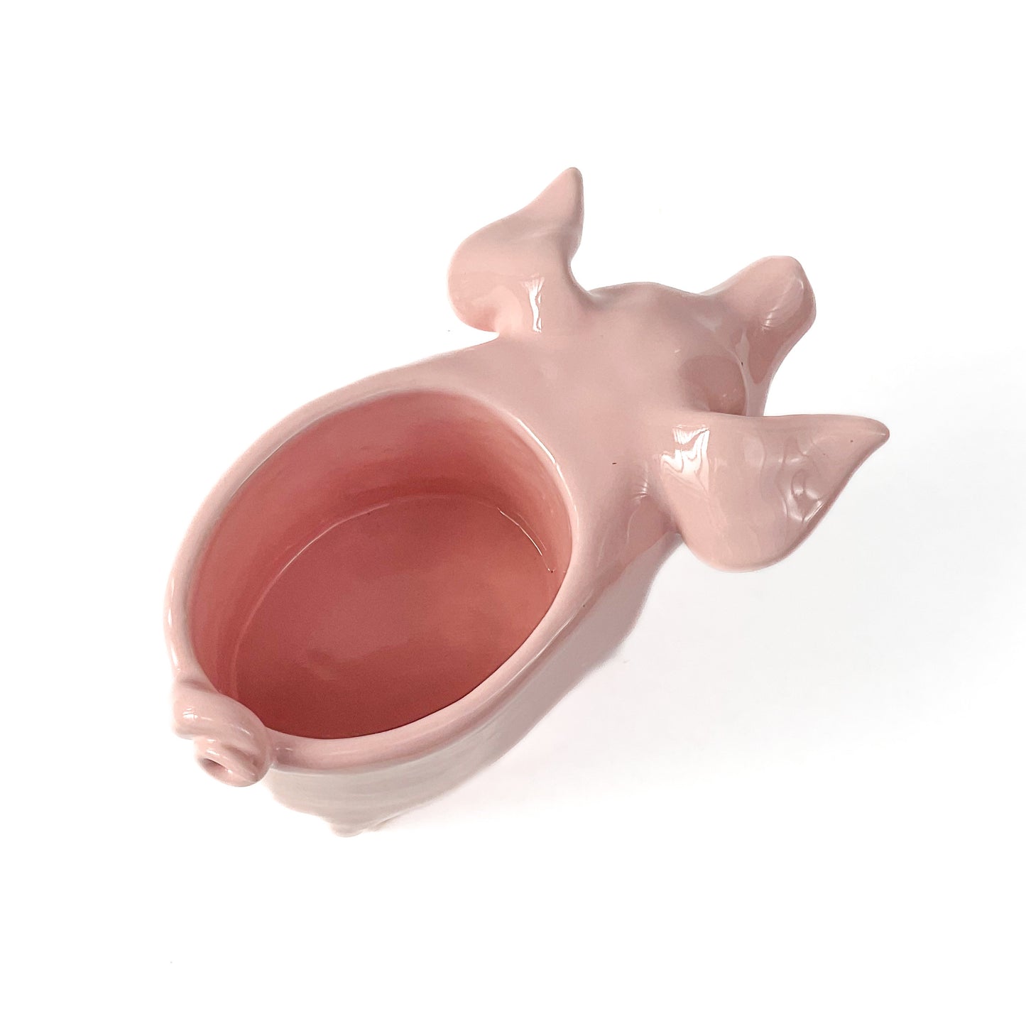 Pink Yorkshire Pig Pot