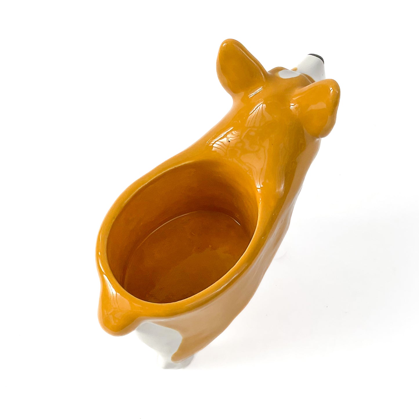 Corgi Dog Planter - Ceramic Dog Plant Pot