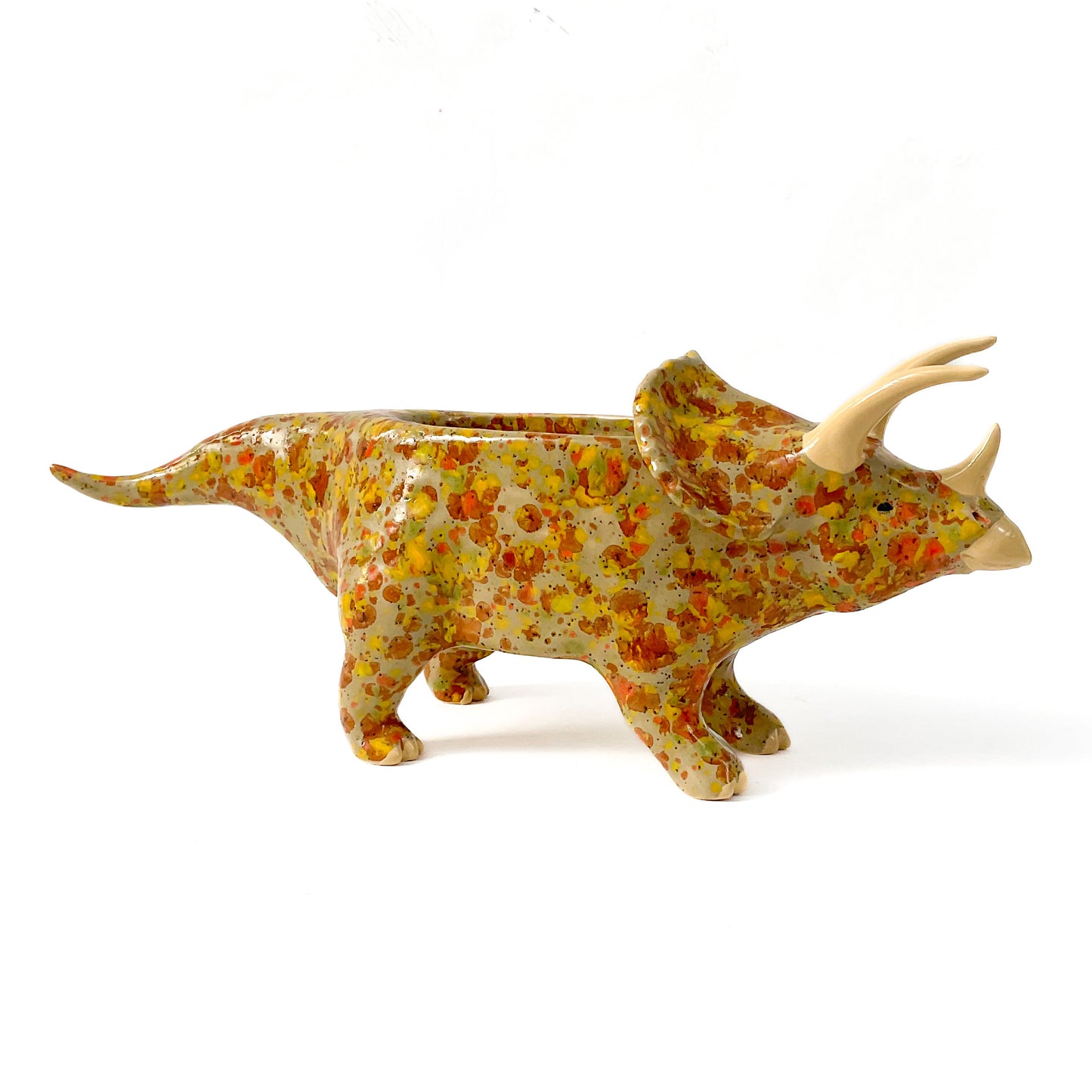 Triceratops Dinosaur Planter - Dinosaur Succulent Planter