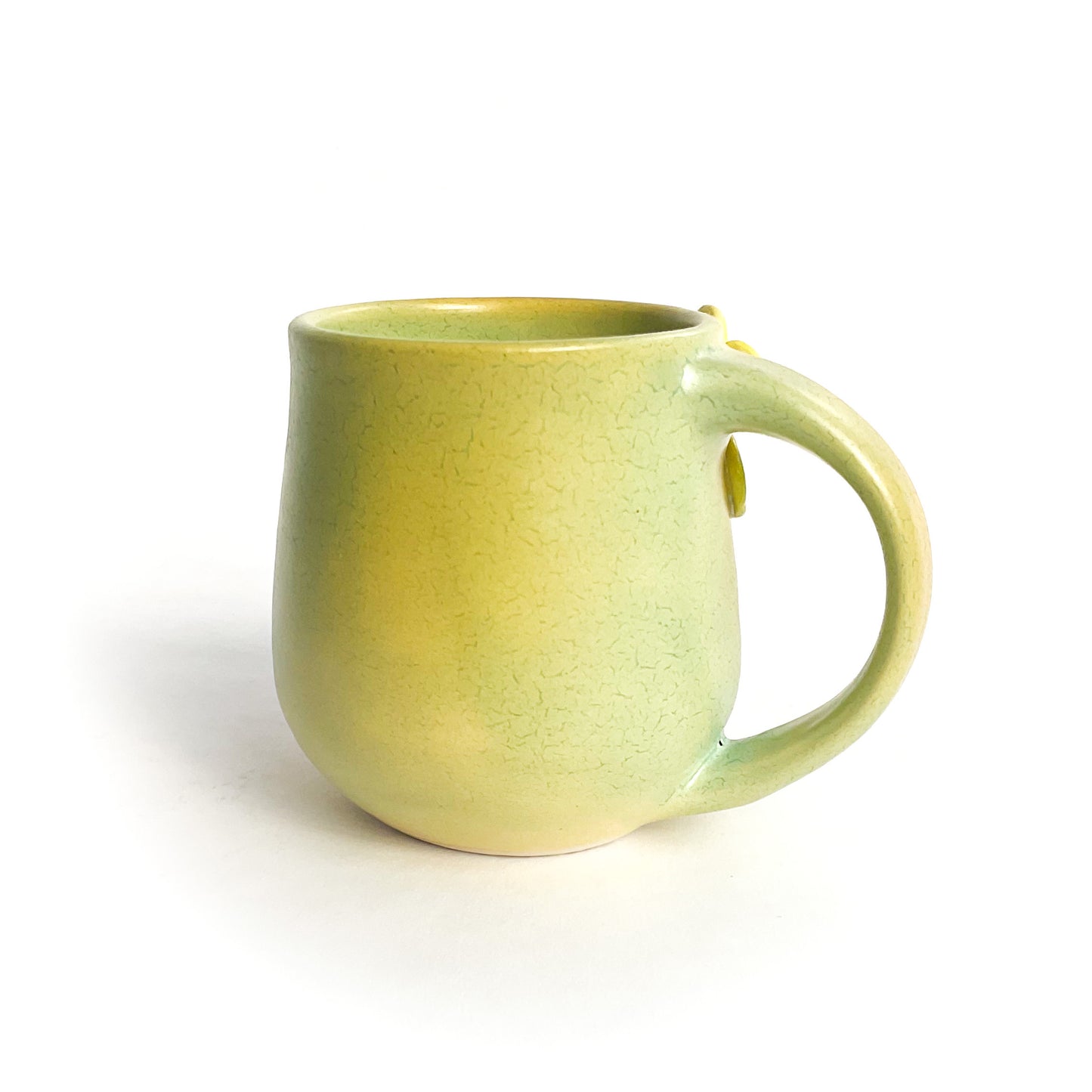 Buttercup Hand Sculpted Porcelain Mug 10 oz