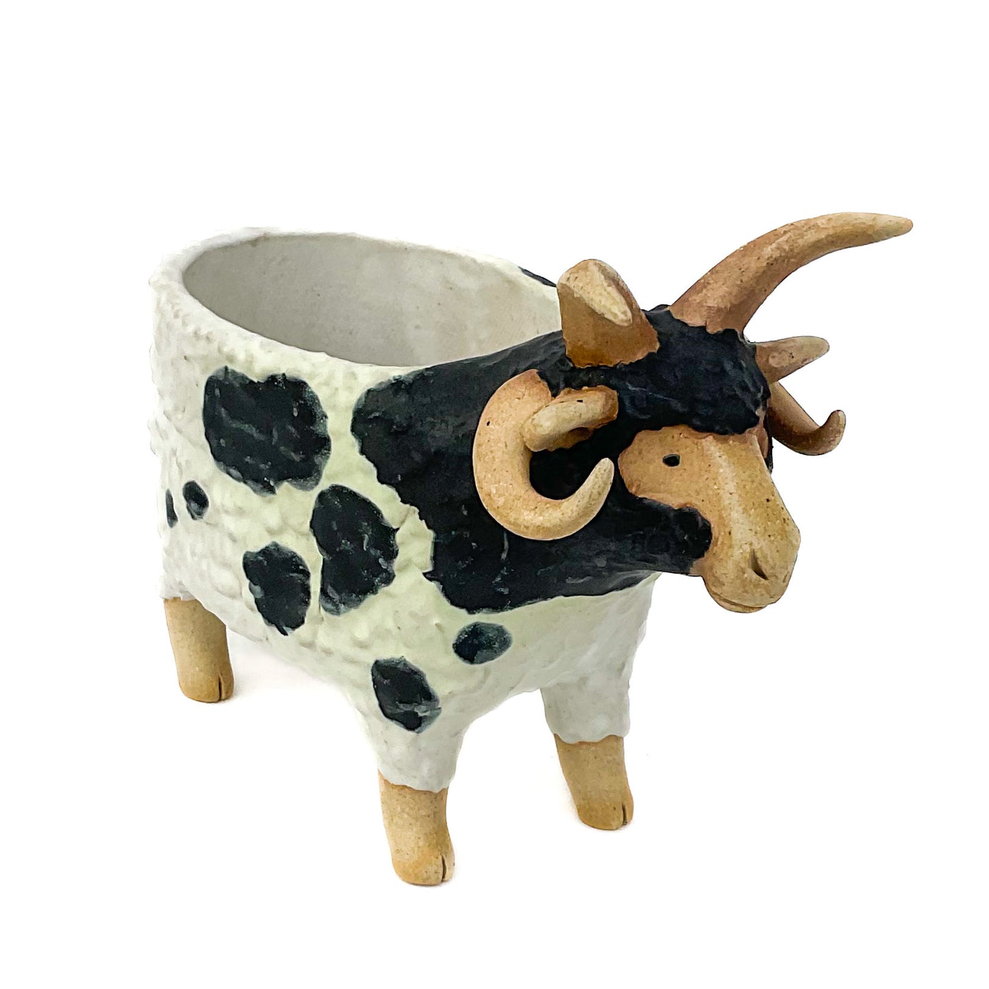 Stoneware Jacob Pot - Ceramic Sheep Planter