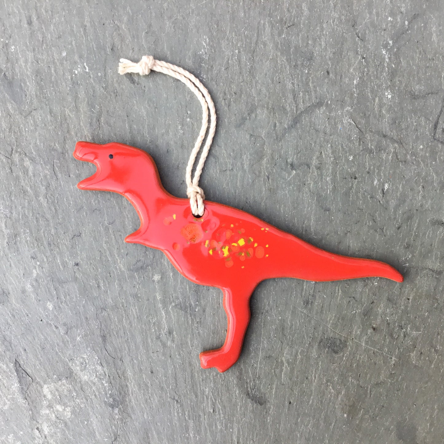 Color Burst Dinosaur Ornaments