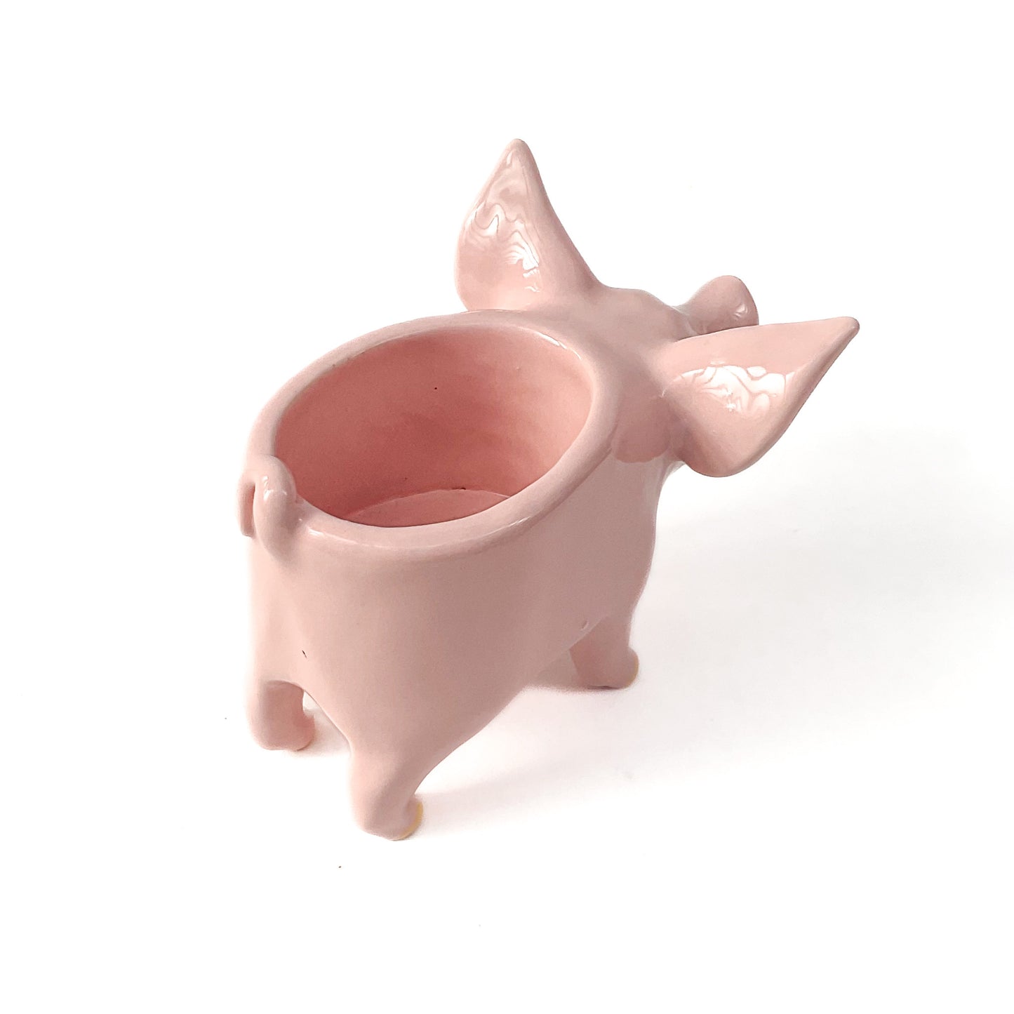 Pink Yorkshire Pig Pot