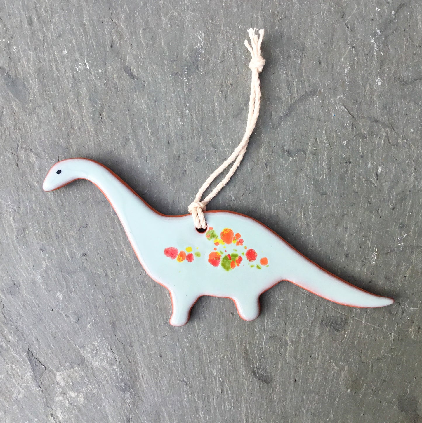 Color Burst Dinosaur Ornaments