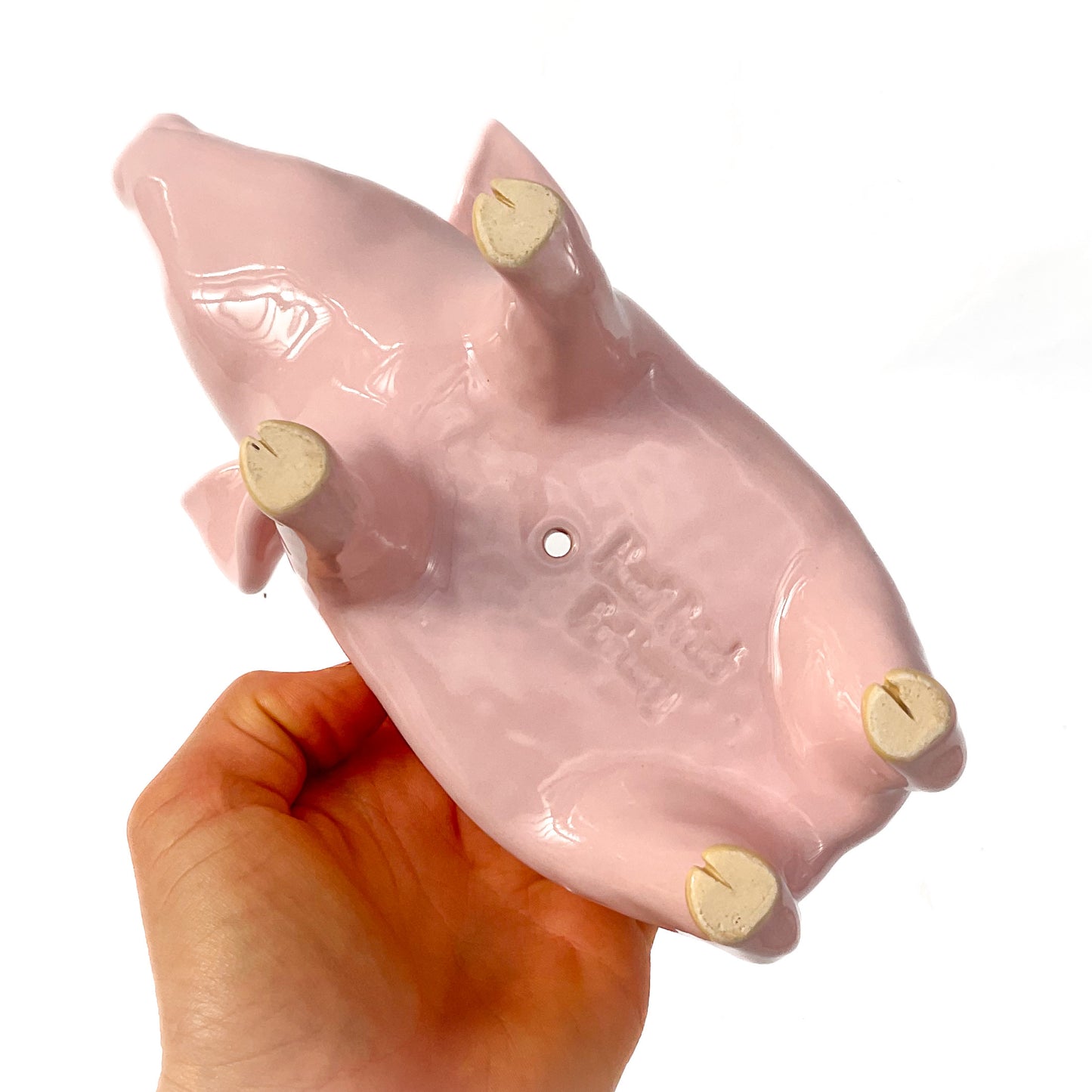 Pink Yorkshire Pig Pot