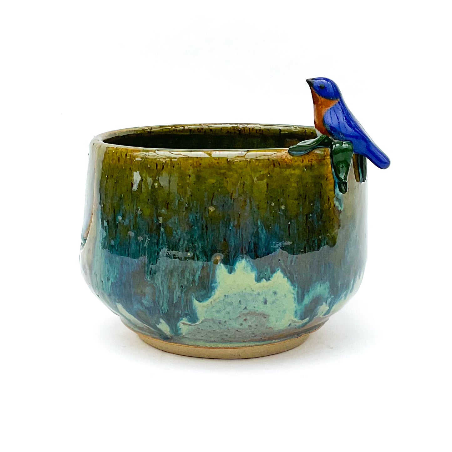 Blue Bird Yarn Bowl