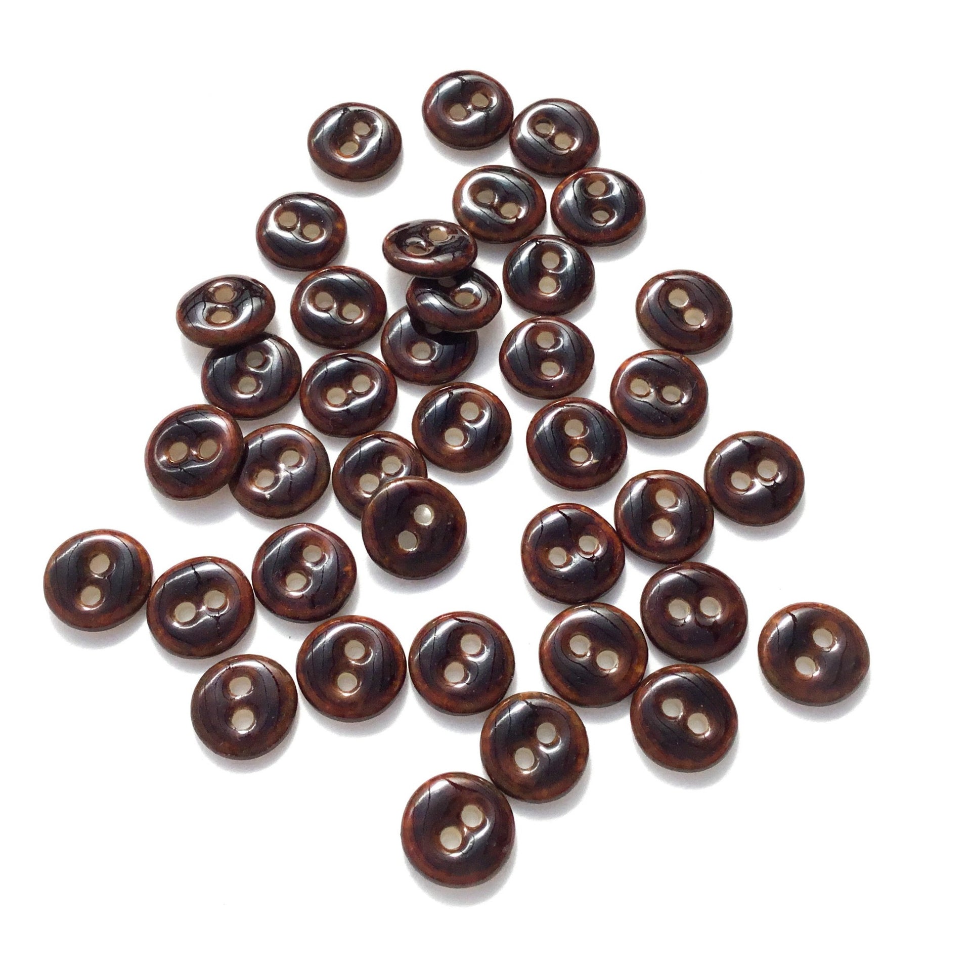 Chocolate Brown Bulk Buttons