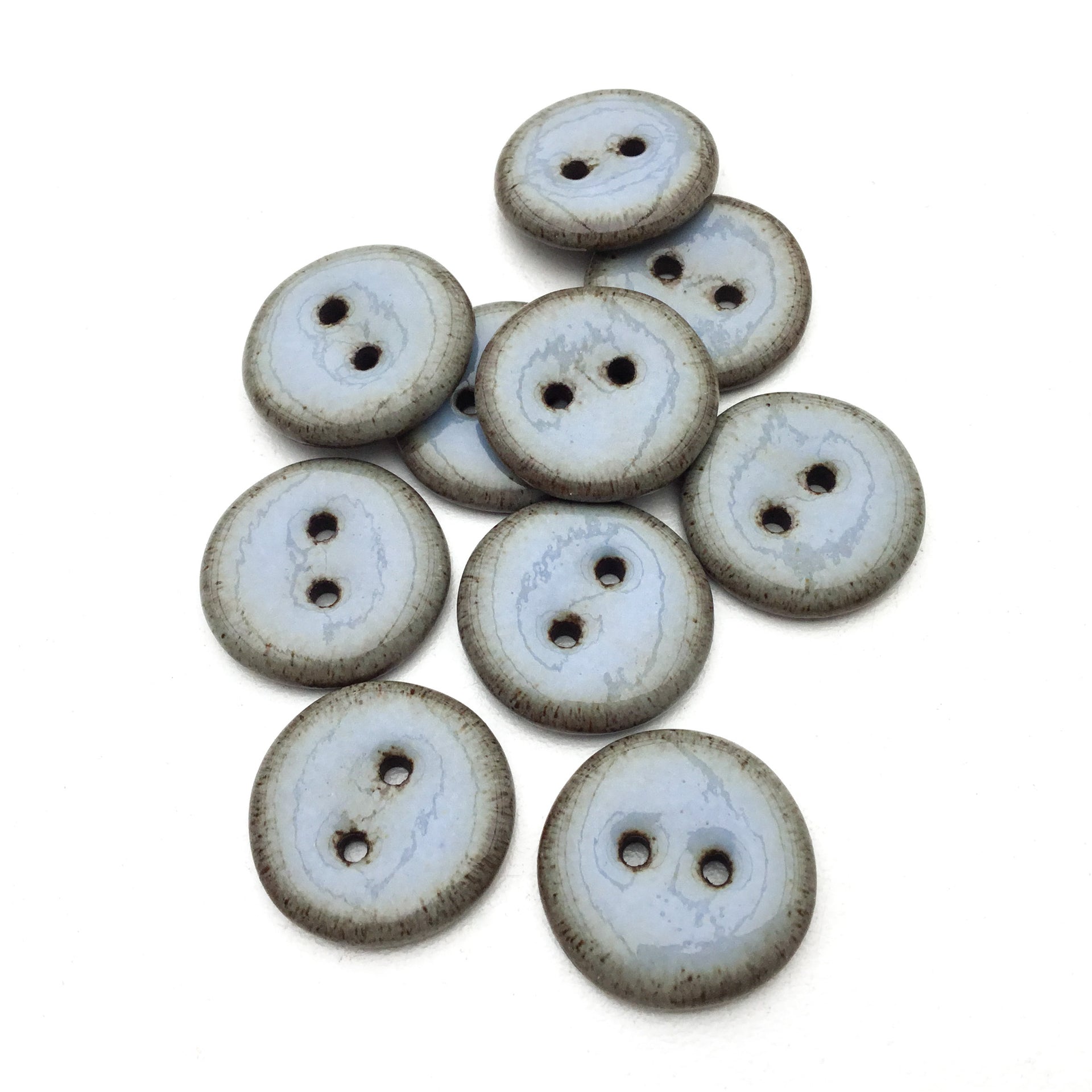3pcs Extra Large Buttons, 3 Pcs Handmade Ceramic Buttons, Sewing Supplies  and Notions, Best Sellers Unique Flat Clay Buttons 4 Holes 