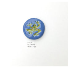 Load image into Gallery viewer, Leaping Frogs Button Collection: A Collection of Ceramic Buttons with Fun Frogs