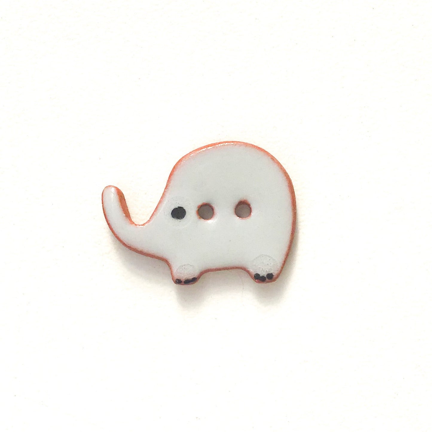 (Wholesale Accounts Only) 5/8" x 7/8" Elephant - flat - red clay