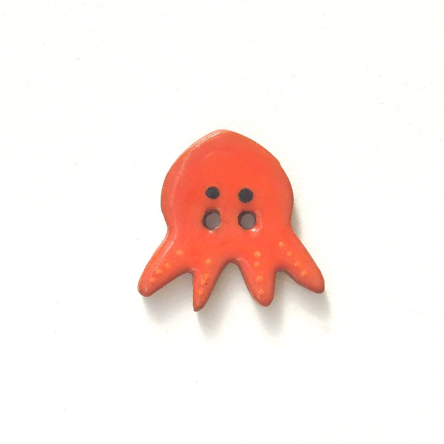 (Wholesale Accounts Only) 3/4" Earth Tones Octopus - flat - red clay