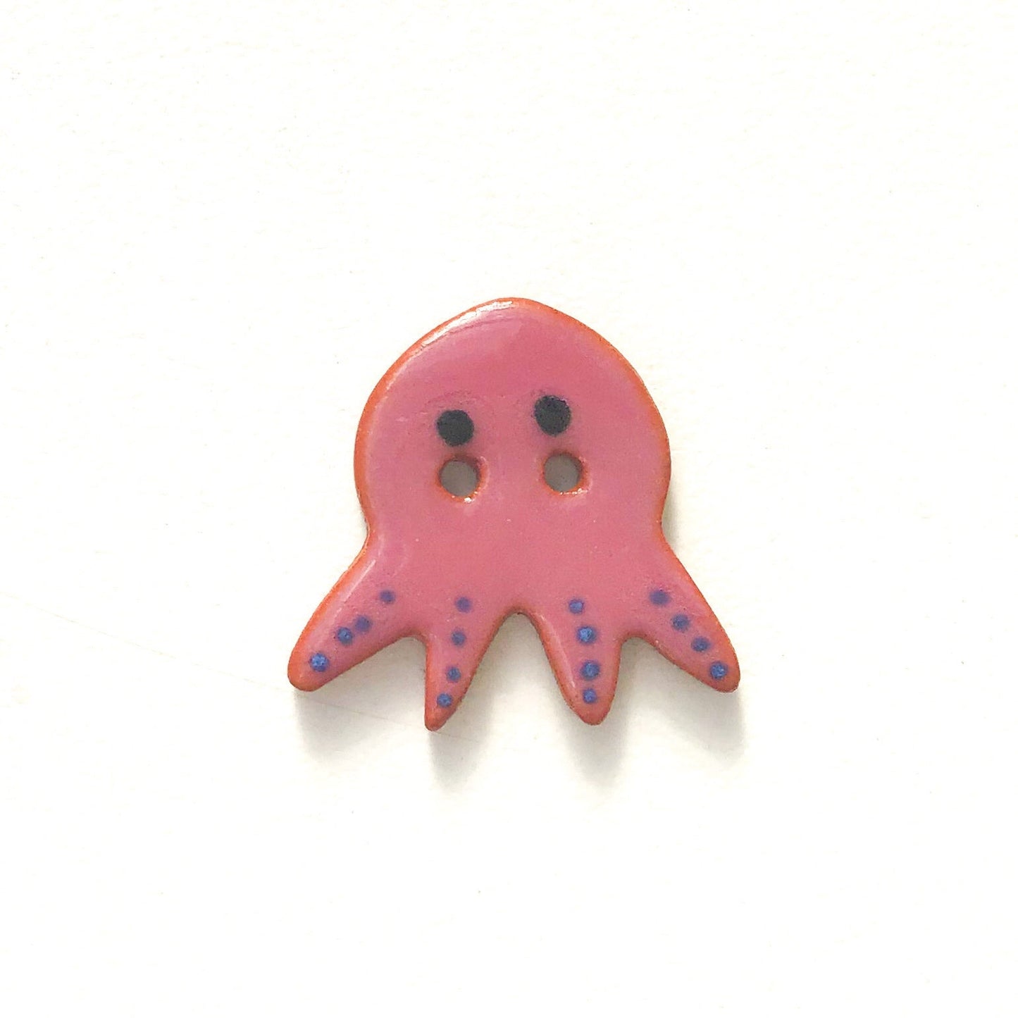 (Wholesale Accounts Only) 3/4" Earth Tones Octopus - flat - red clay