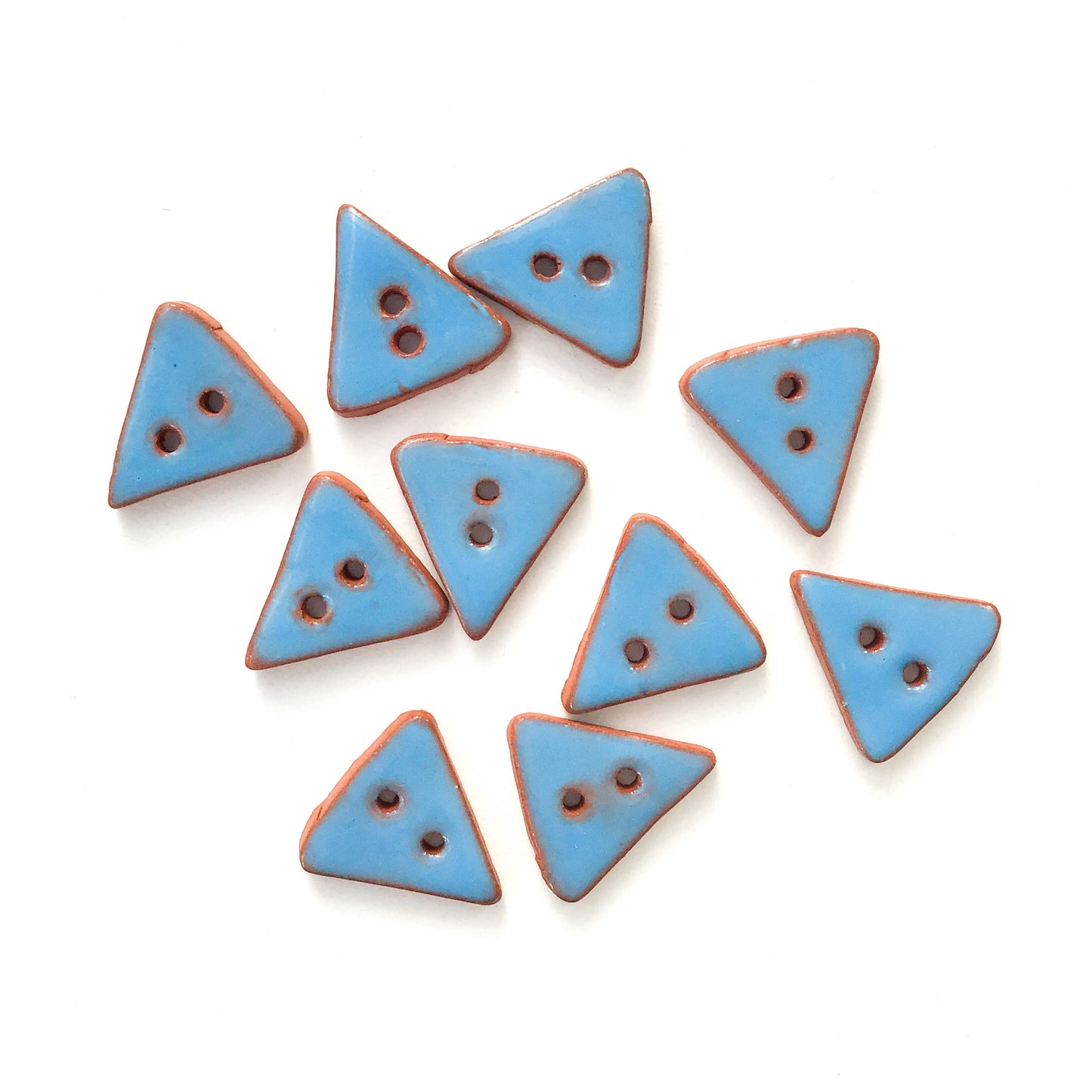 (Wholesale Accounts Only) 5/8"  triangle - flat - red clay (ws-28)