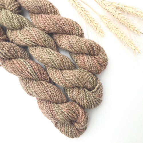 'Pebble' - Worsted Weight - 2ply Hand-dyed Yarn