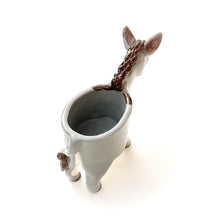 Load image into Gallery viewer, Donkey Planter - Ceramic Donkey Plant Pot