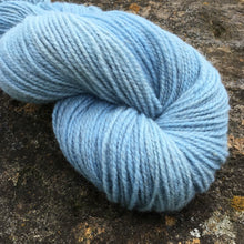 Load image into Gallery viewer, Soft Blue - DK Wool Yarn (80Merino 20Romney) 2 ply - 4 oz skeins