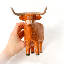 Load image into Gallery viewer, Highland Cow Pot