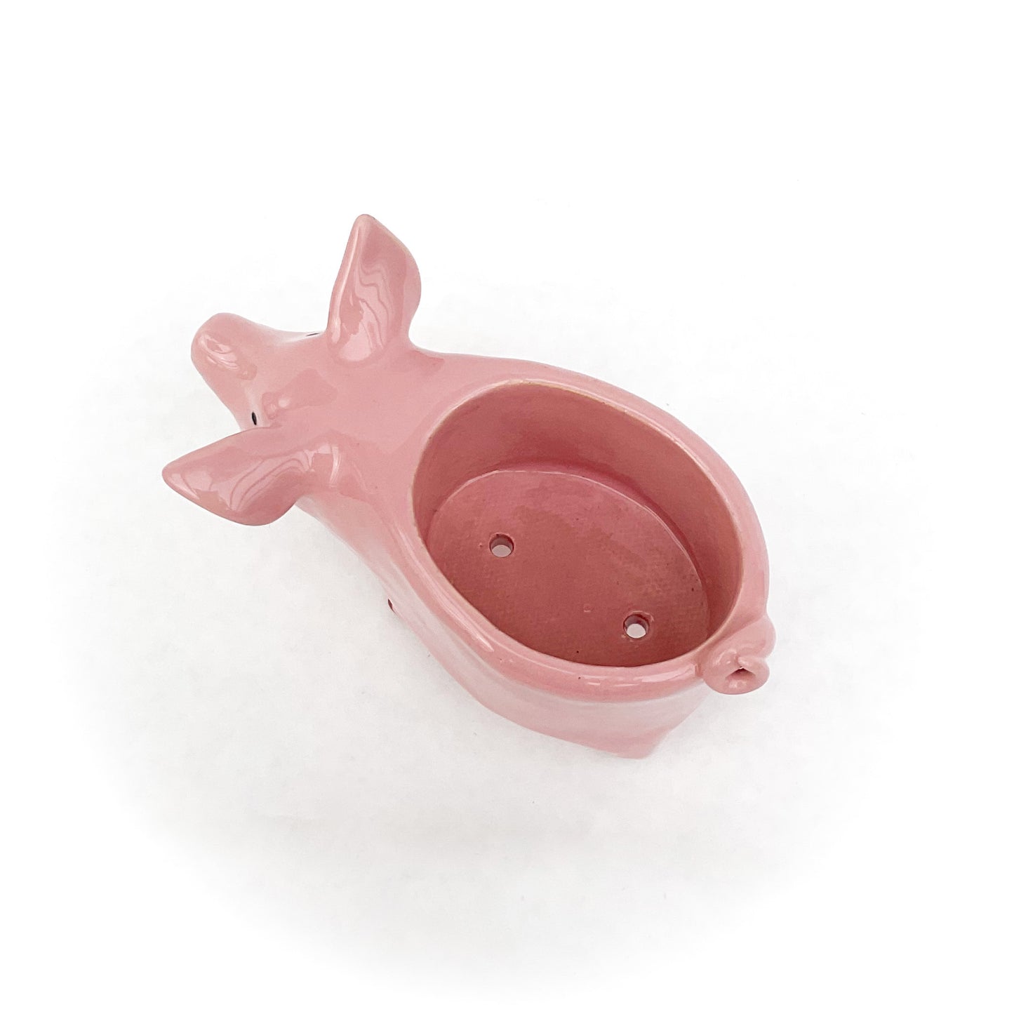Pink Yorkshire Pig Pot