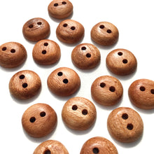 Load image into Gallery viewer, Honey Locust Wood Buttons - 1/2&quot;