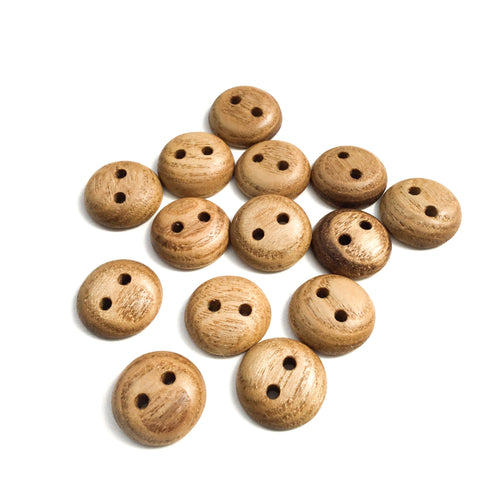 Sassafras Wood Buttons - 3/4”