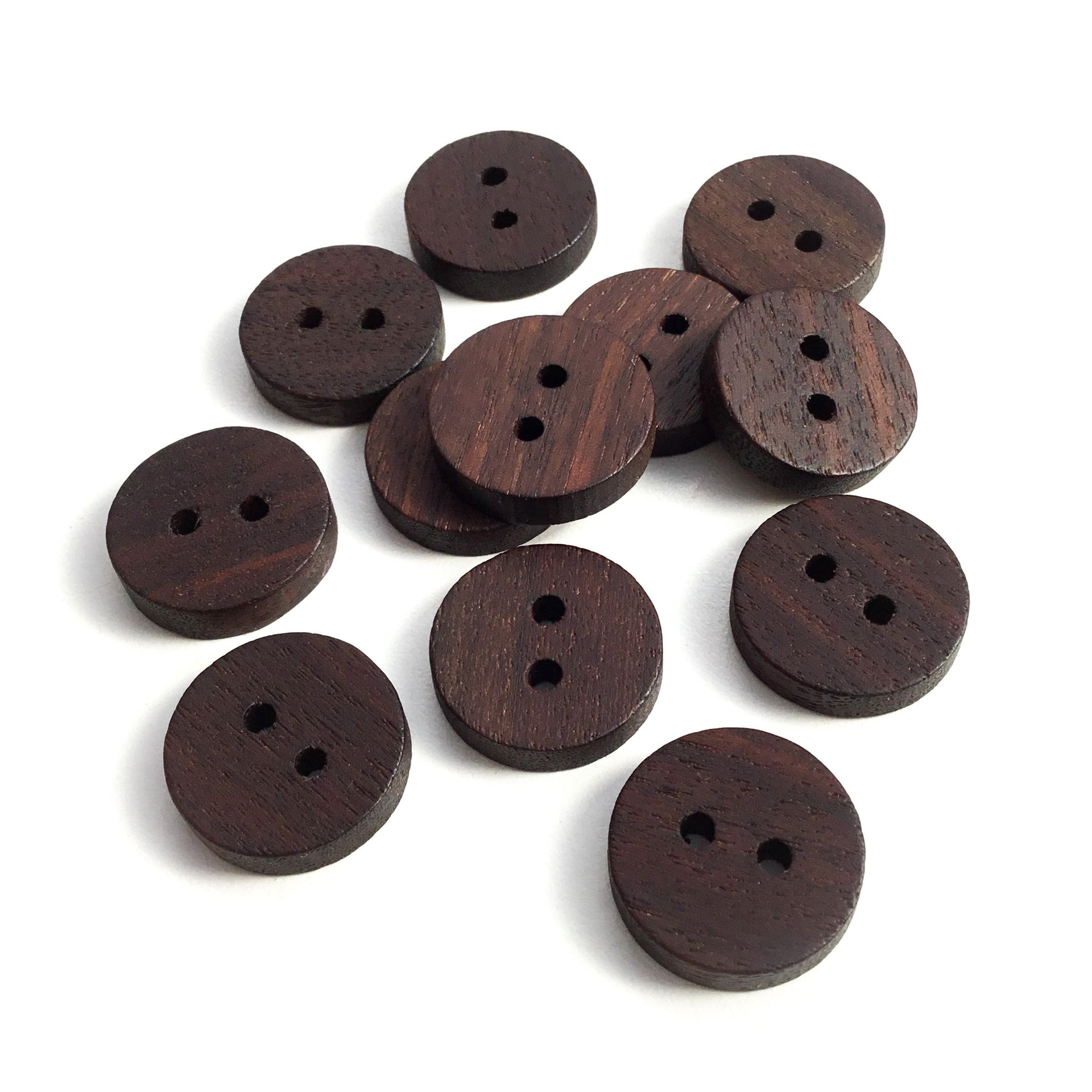 Black Walnut Wood Buttons - 3/4” – Haulin' Hoof Farm Store