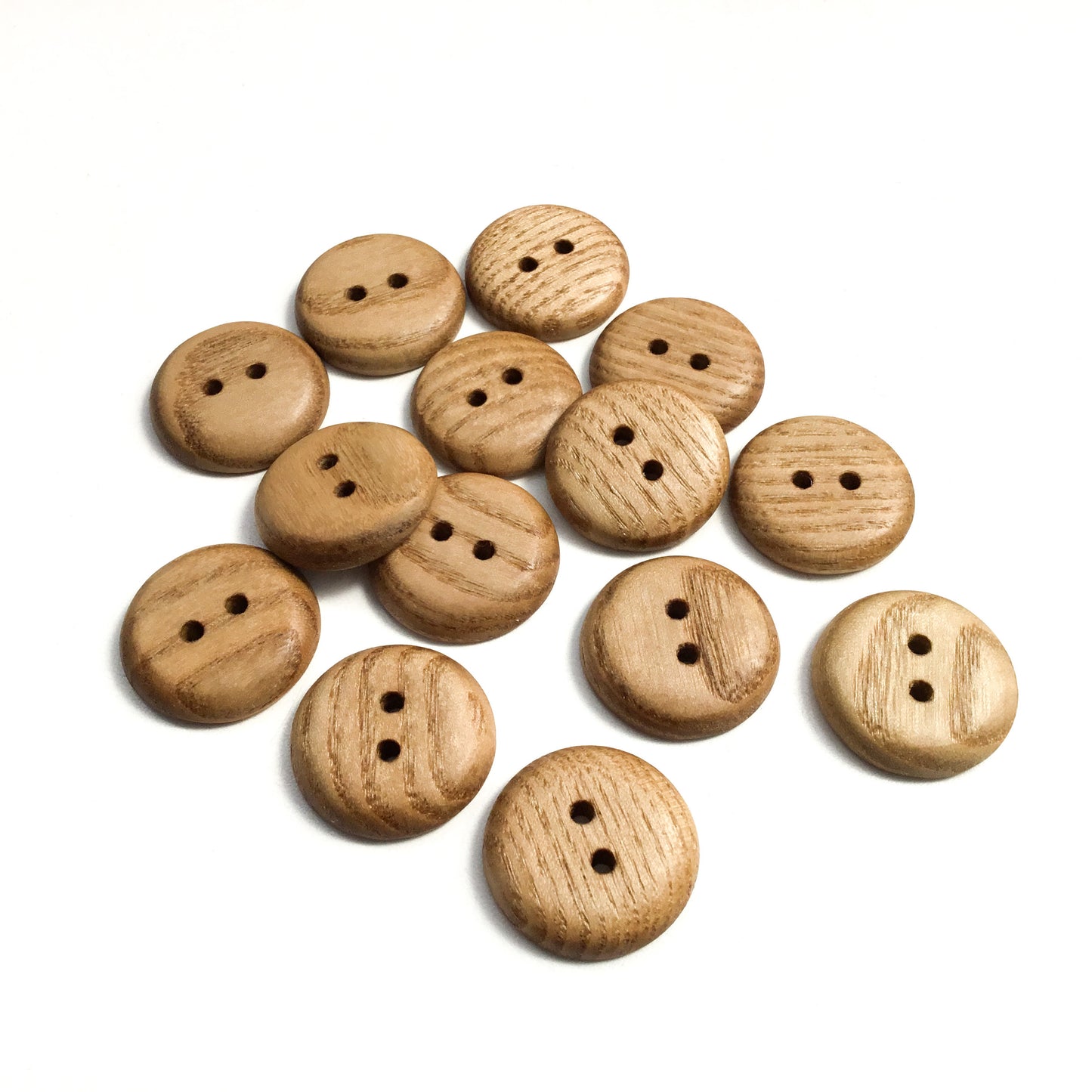 Sassafras Wood Buttons - 1"